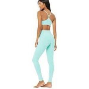 High-Waist Alosoft Lounge Legging in Blue Quartz Heather